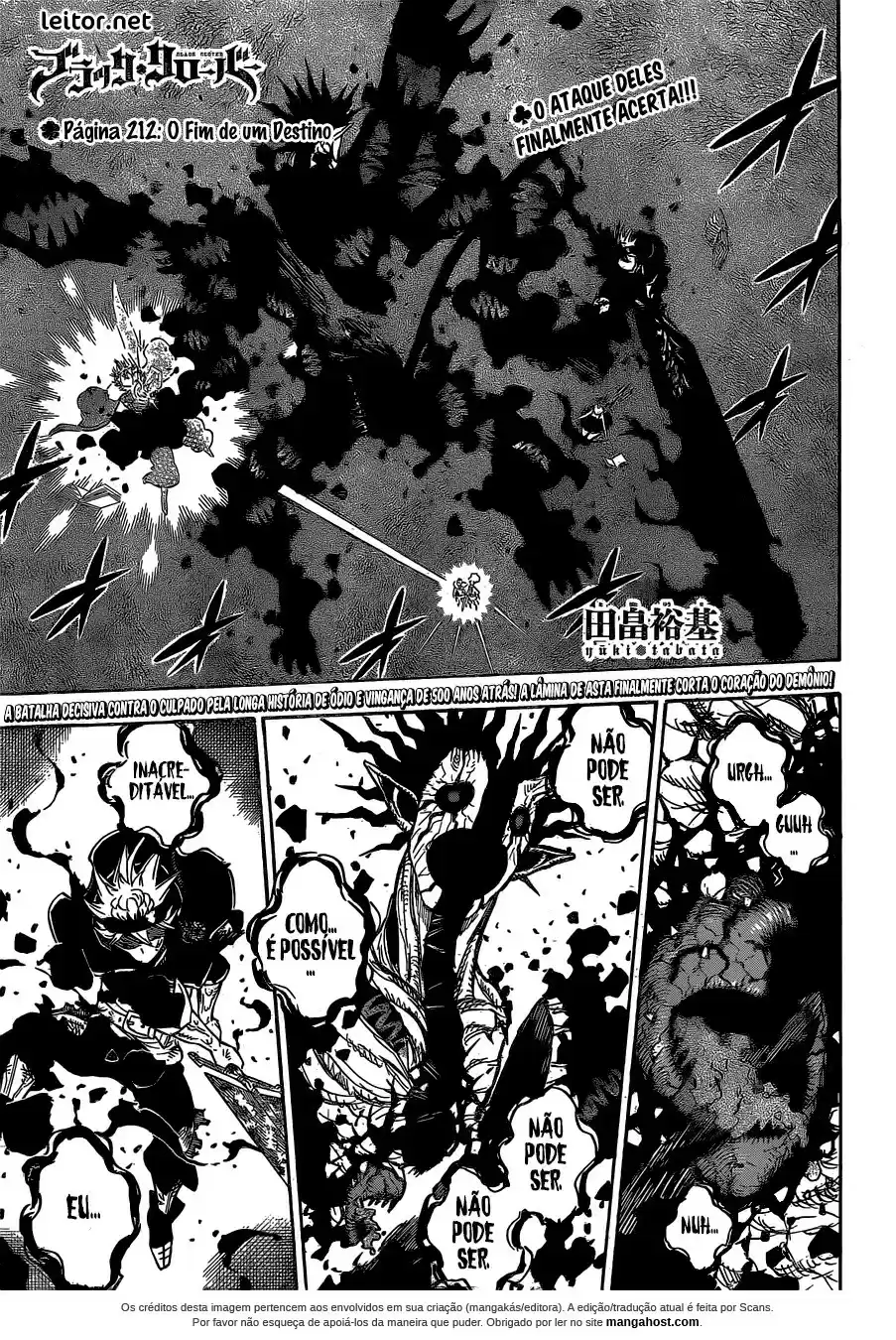 Read Black Clover pt Manga Online