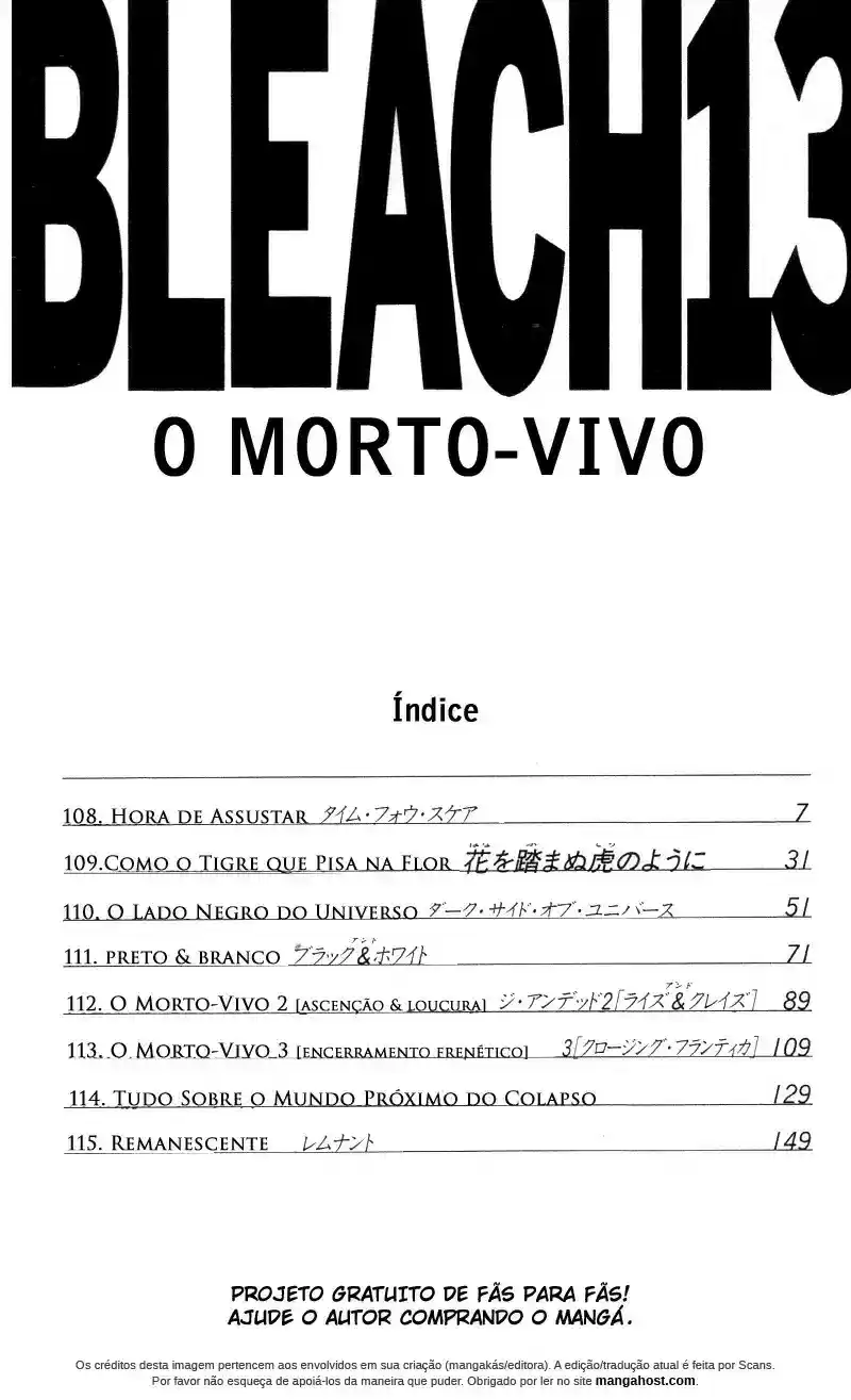 Read Bleach pt Manga Online