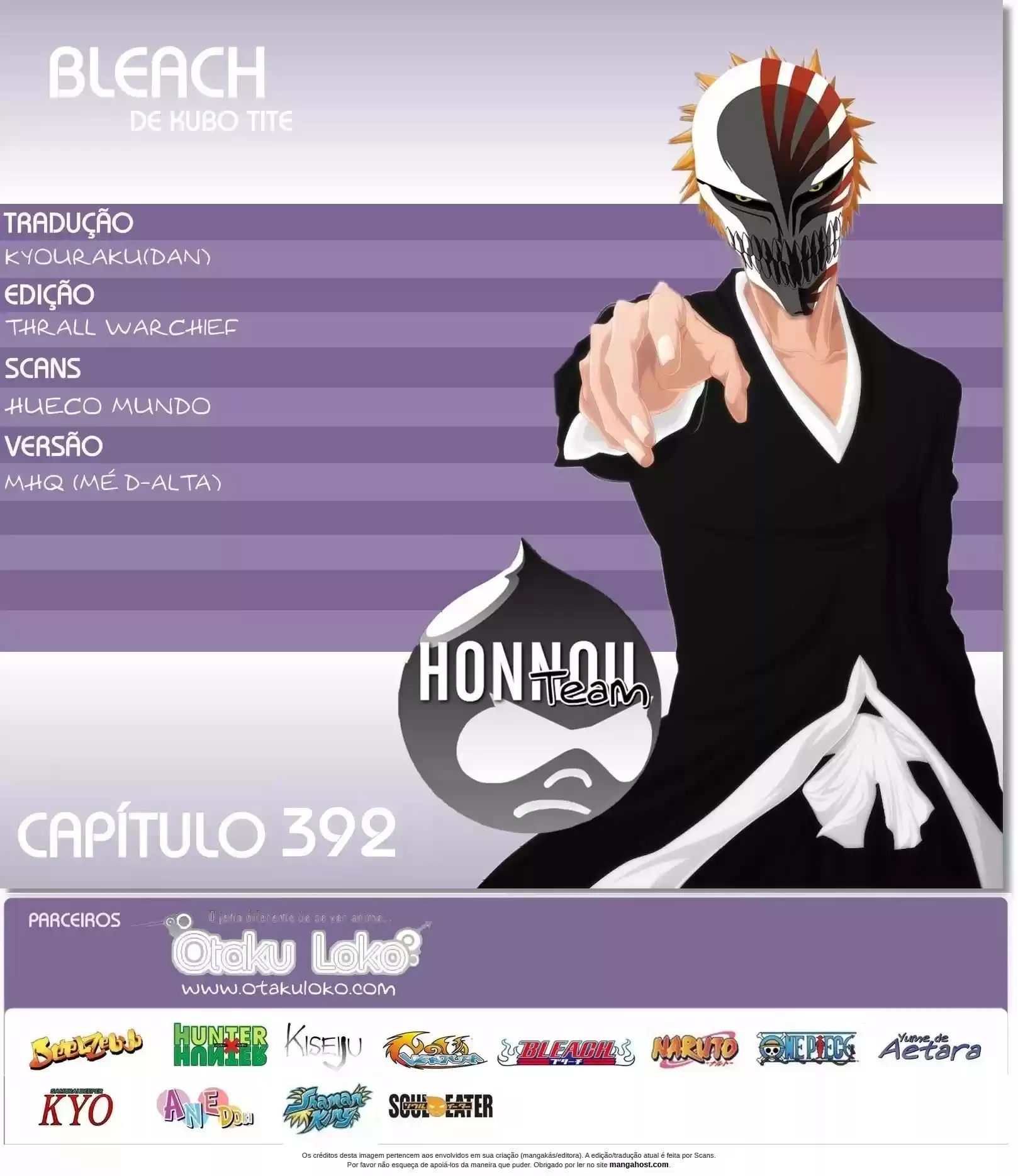 Read Bleach pt Manga Online