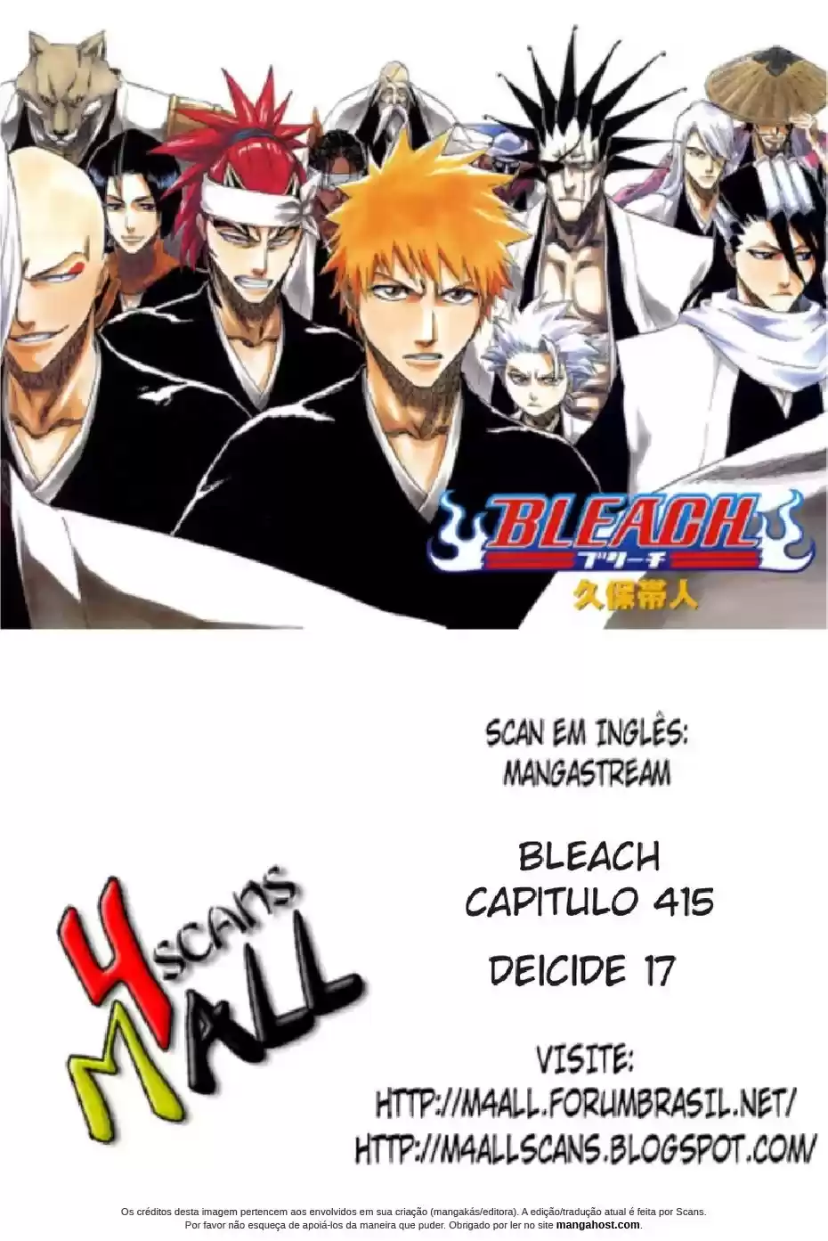 Read Bleach pt Manga Online