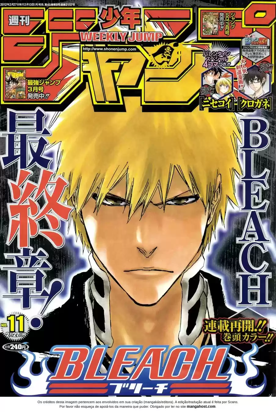 Read Bleach pt Manga Online