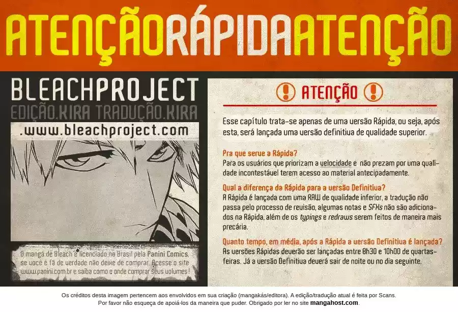 Read Bleach pt Manga Online
