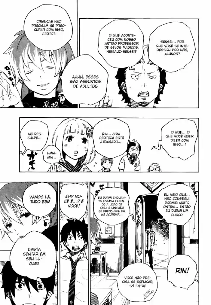 Read Blue Exorcist pt Manga Online
