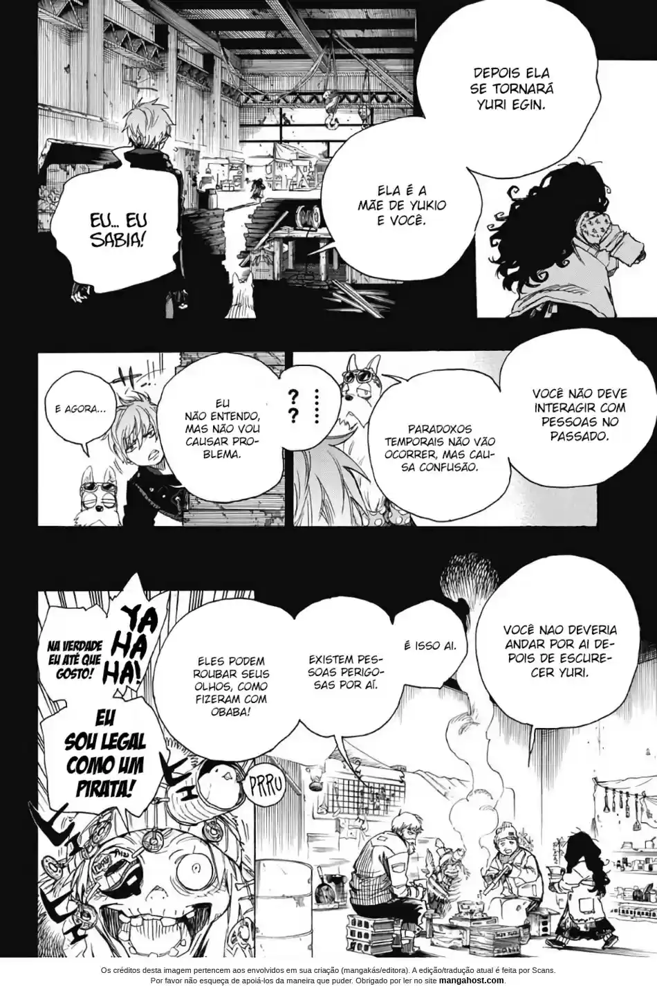 Read Blue Exorcist pt Manga Online