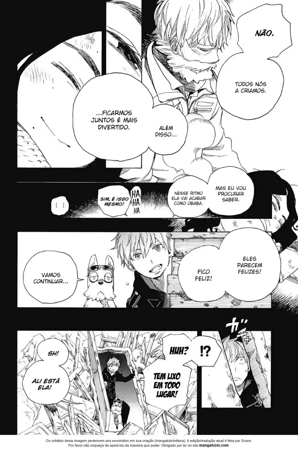Read Blue Exorcist pt Manga Online