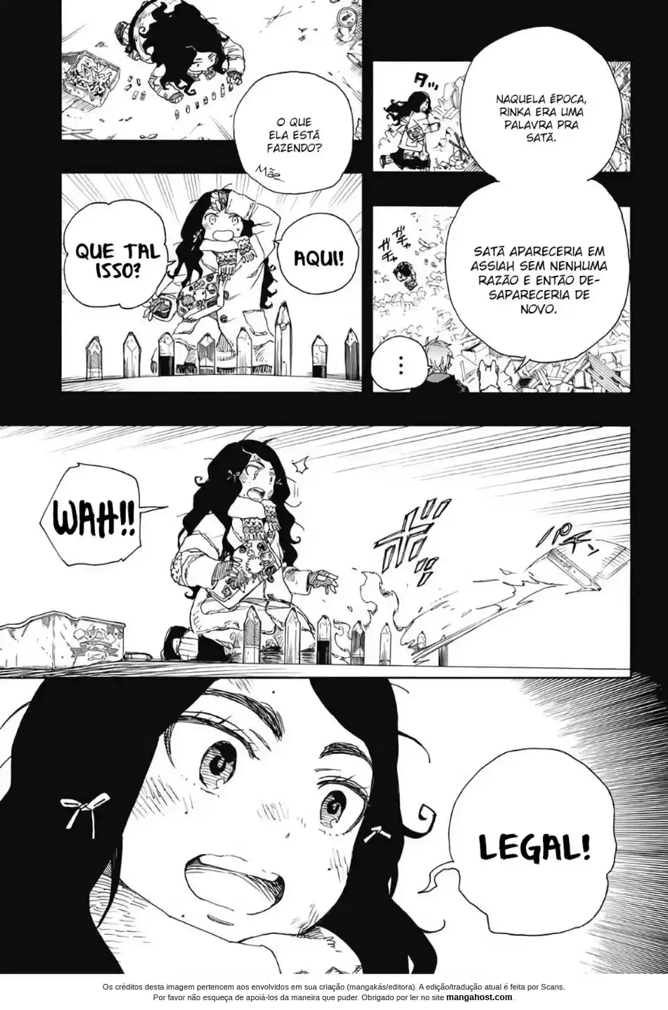 Read Blue Exorcist pt Manga Online