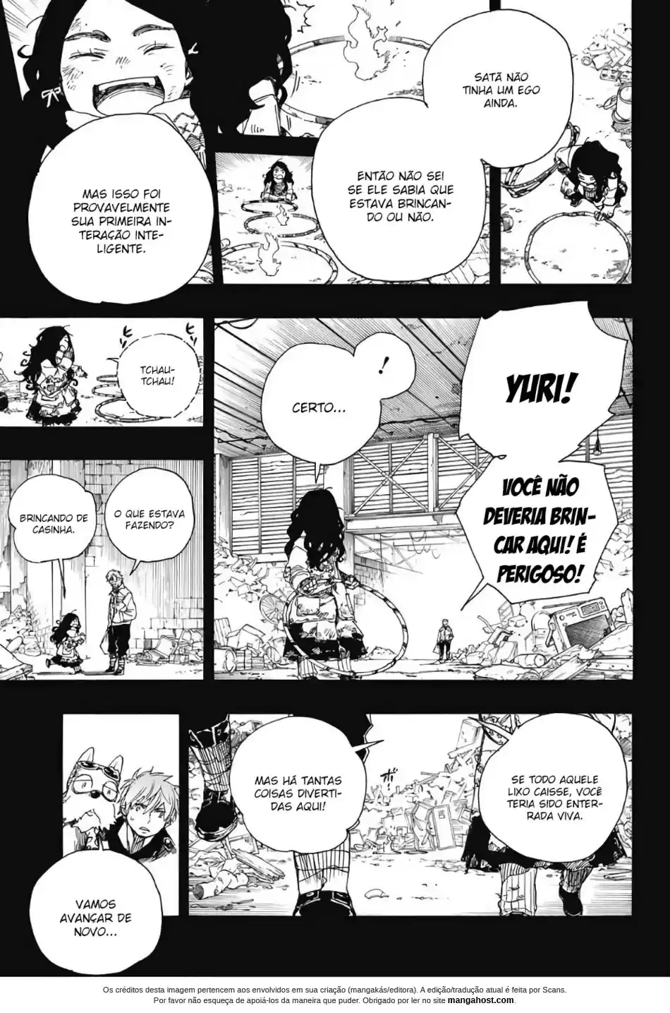Read Blue Exorcist pt Manga Online