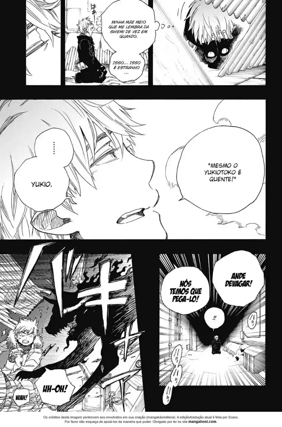 Read Blue Exorcist pt Manga Online