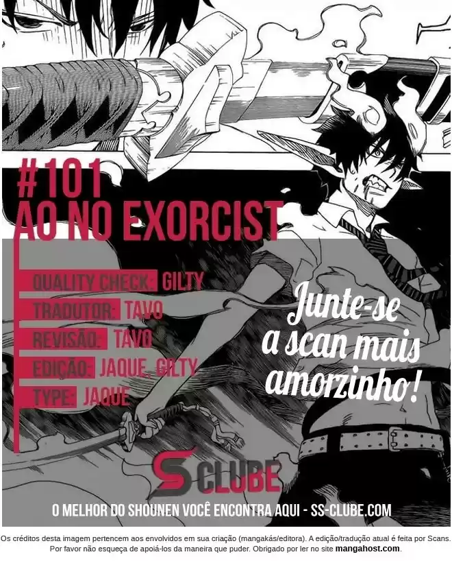 Read Blue Exorcist pt Manga Online