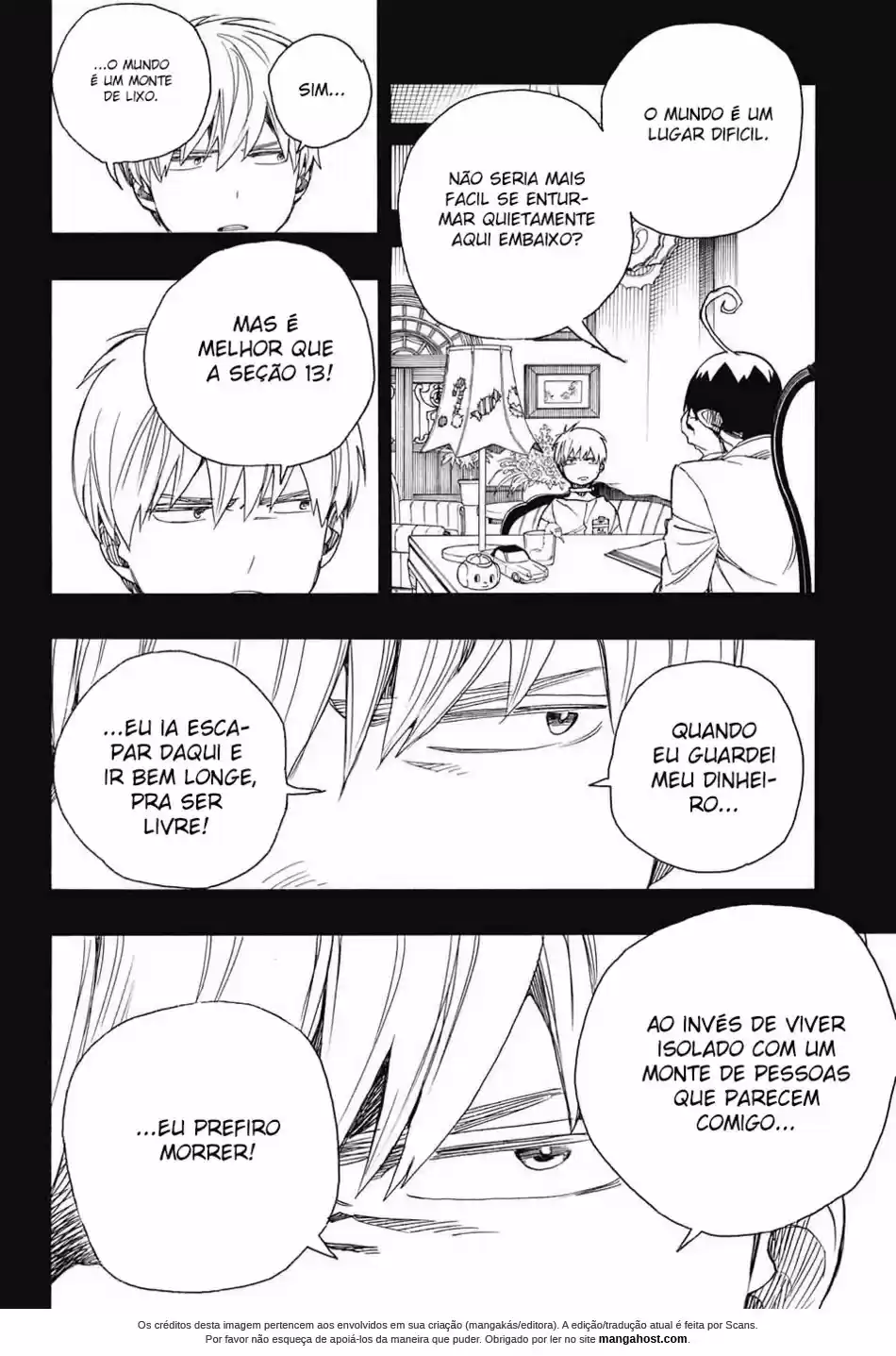 Read Blue Exorcist pt Manga Online