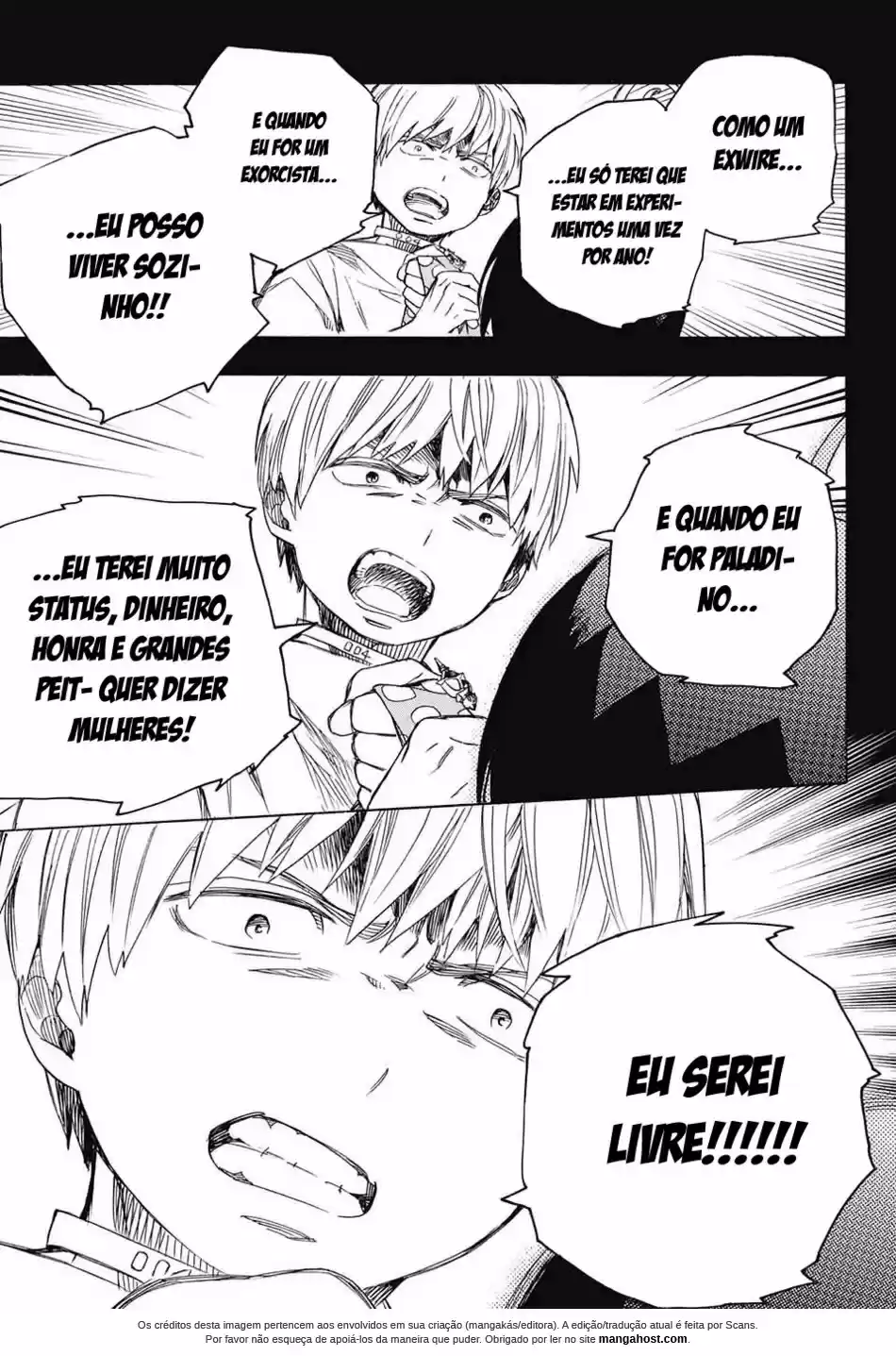 Read Blue Exorcist pt Manga Online
