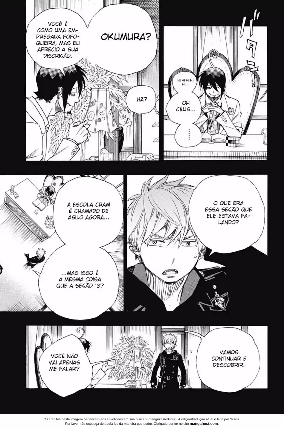 Read Blue Exorcist pt Manga Online