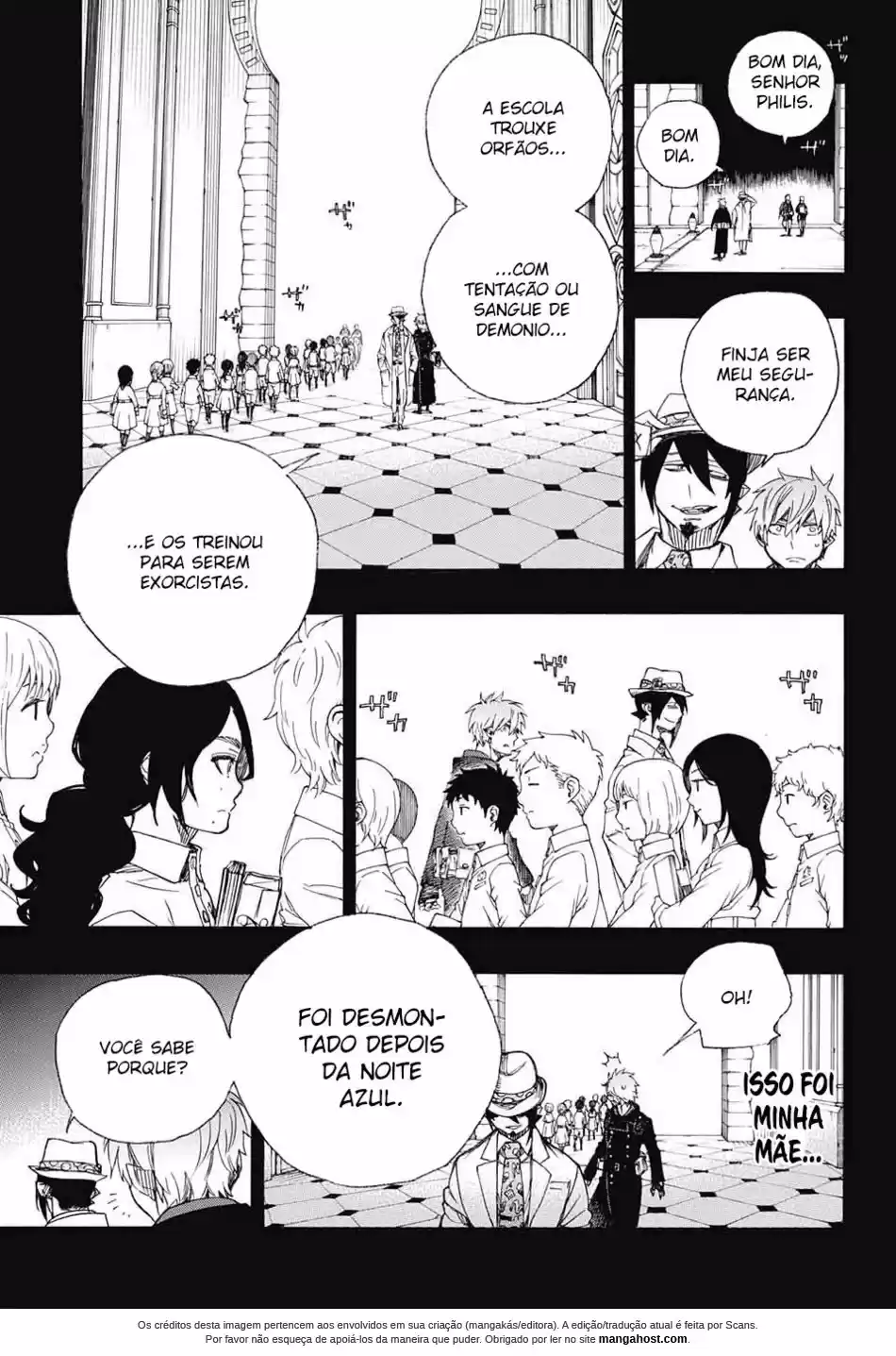 Read Blue Exorcist pt Manga Online