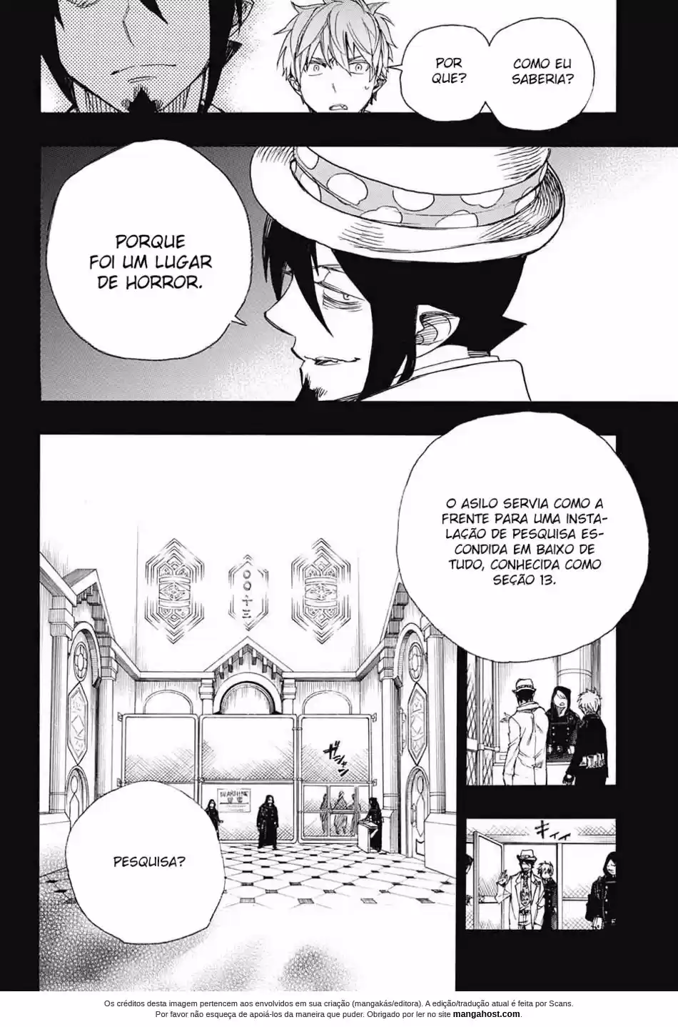 Read Blue Exorcist pt Manga Online