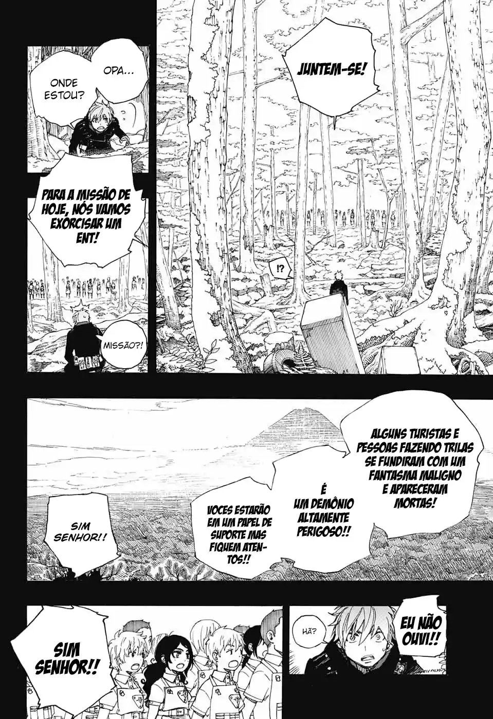 Read Blue Exorcist pt Manga Online