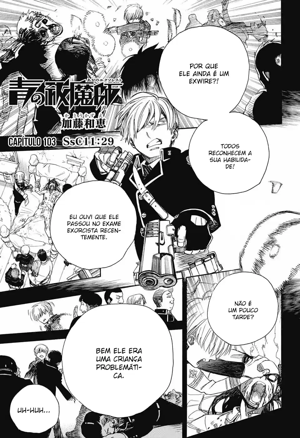 Read Blue Exorcist pt Manga Online