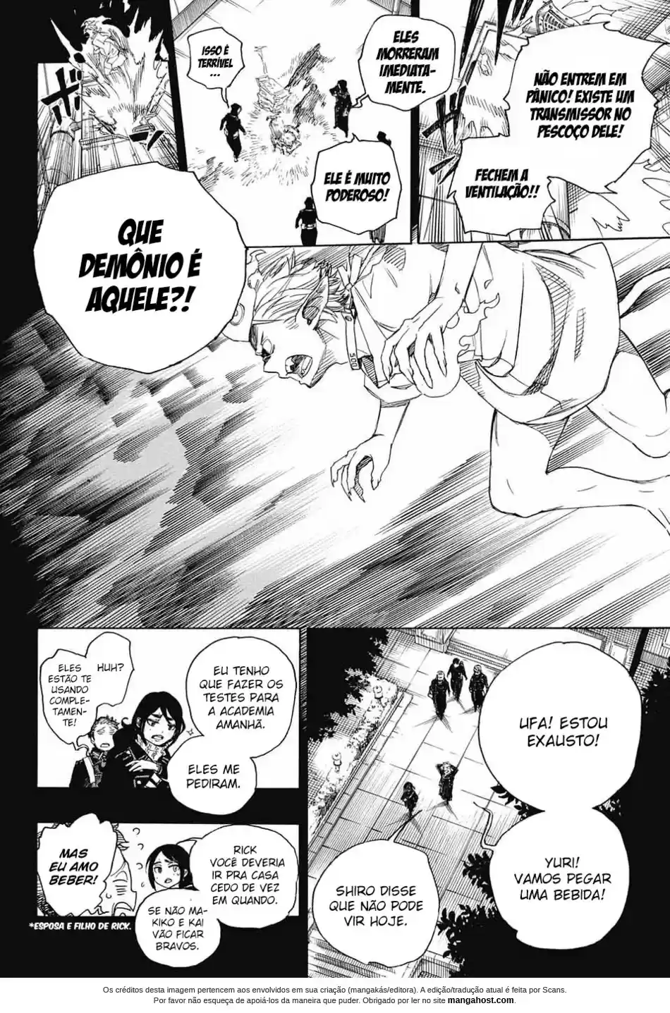 Read Blue Exorcist pt Manga Online