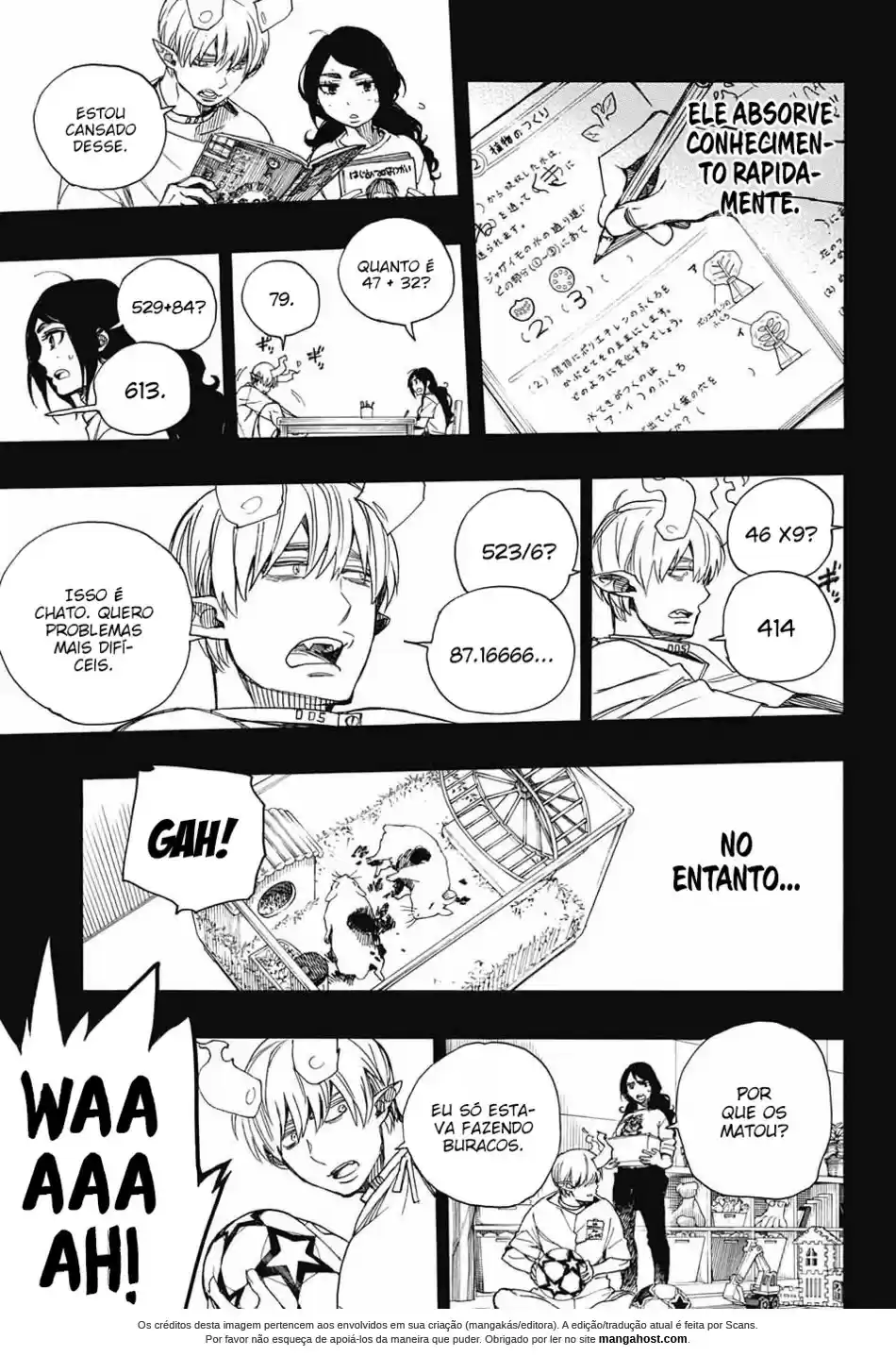 Read Blue Exorcist pt Manga Online
