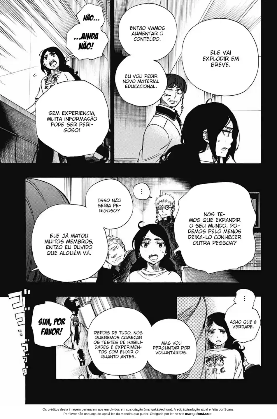 Read Blue Exorcist pt Manga Online