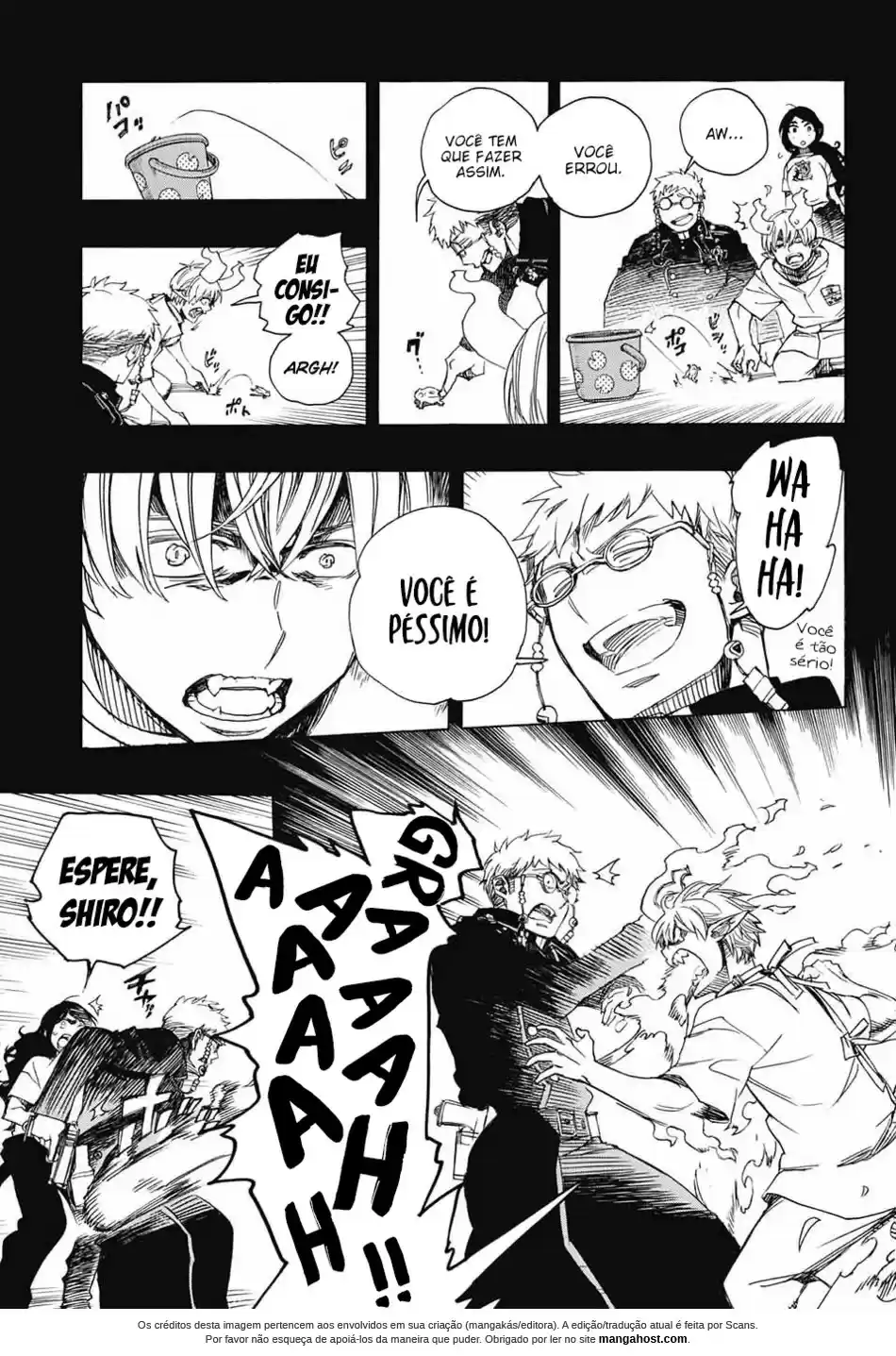 Read Blue Exorcist pt Manga Online