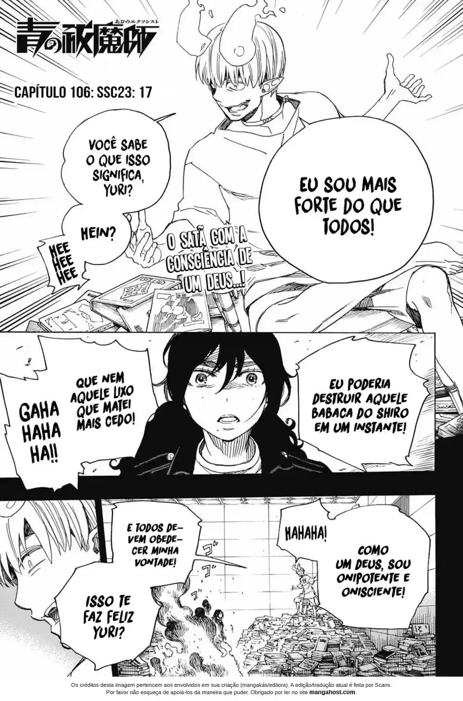 Read Blue Exorcist pt Manga Online