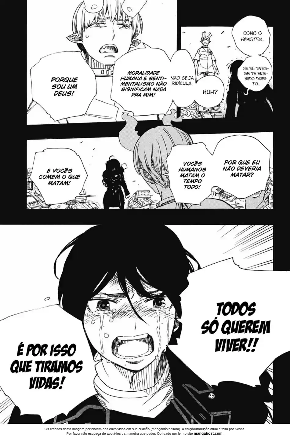 Read Blue Exorcist pt Manga Online