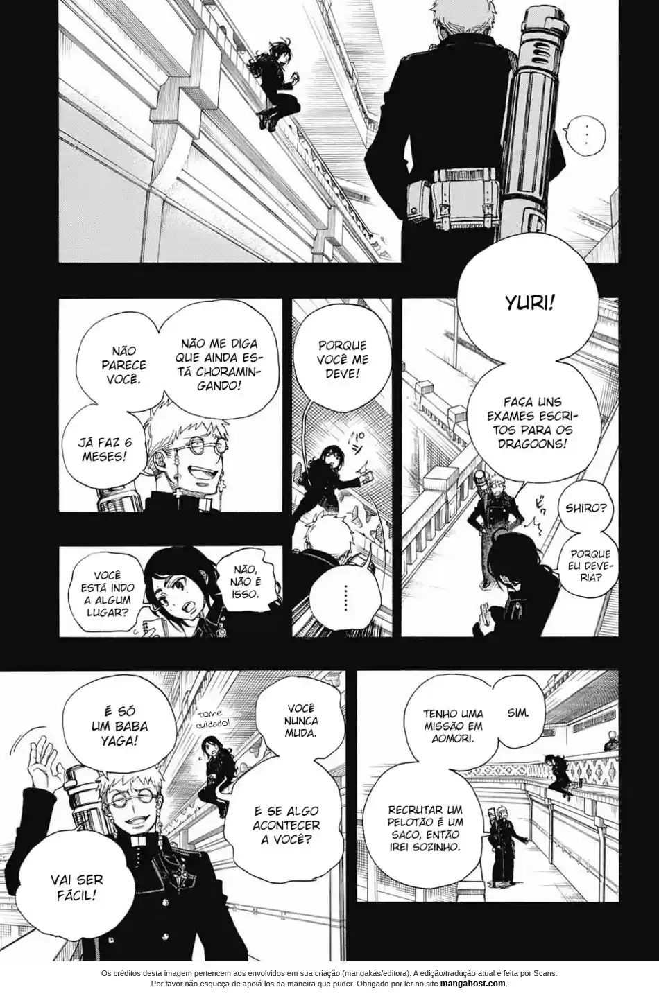 Read Blue Exorcist pt Manga Online
