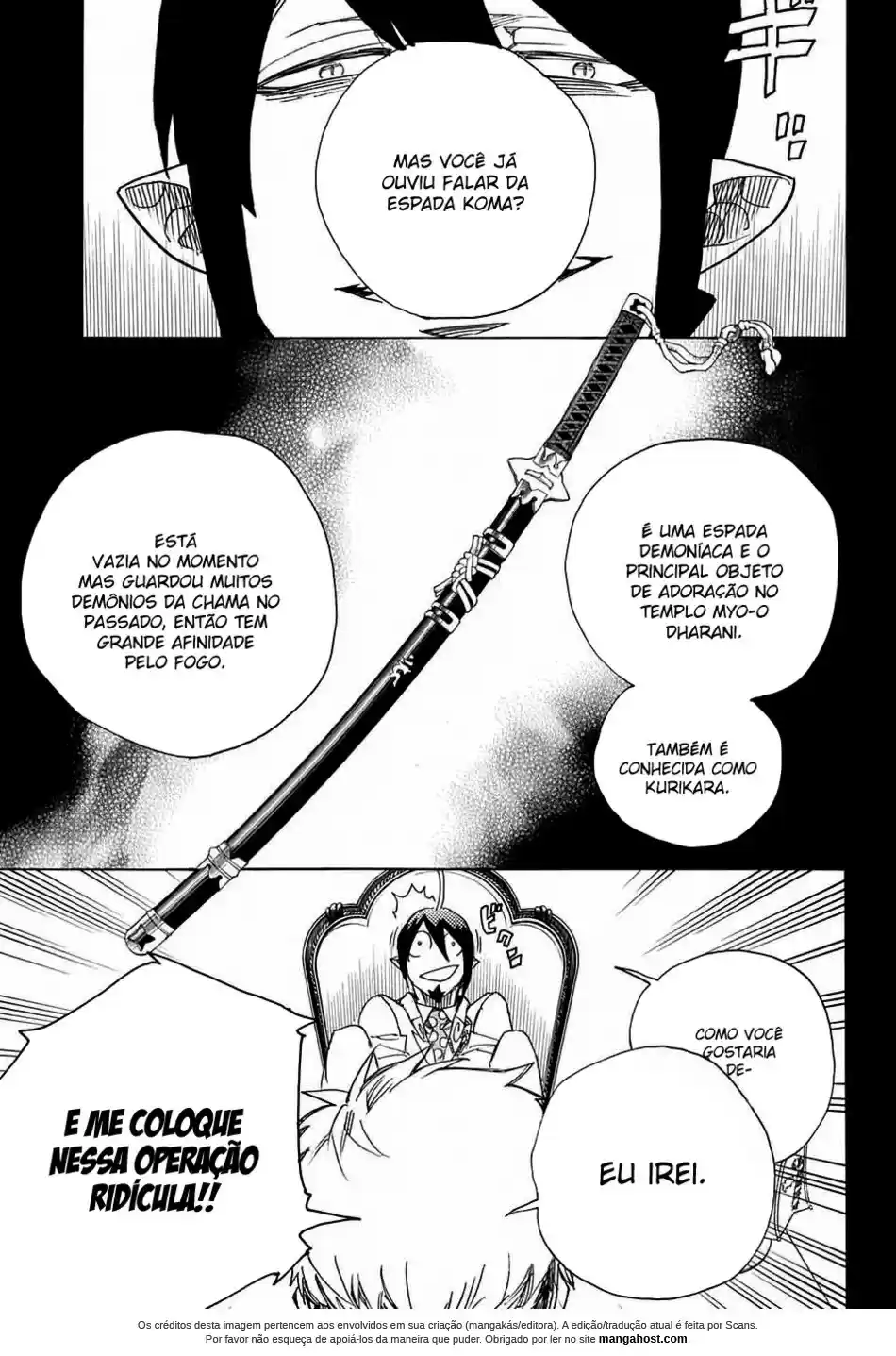 Read Blue Exorcist pt Manga Online