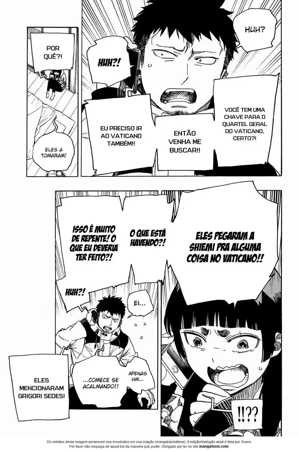 Read Blue Exorcist pt Manga Online