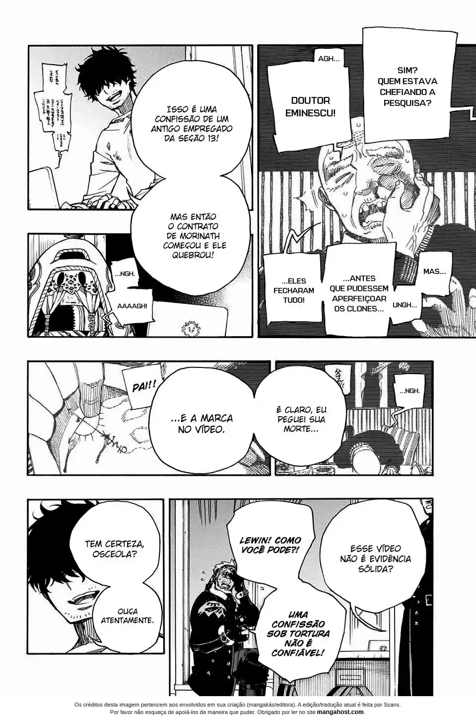 Read Blue Exorcist pt Manga Online