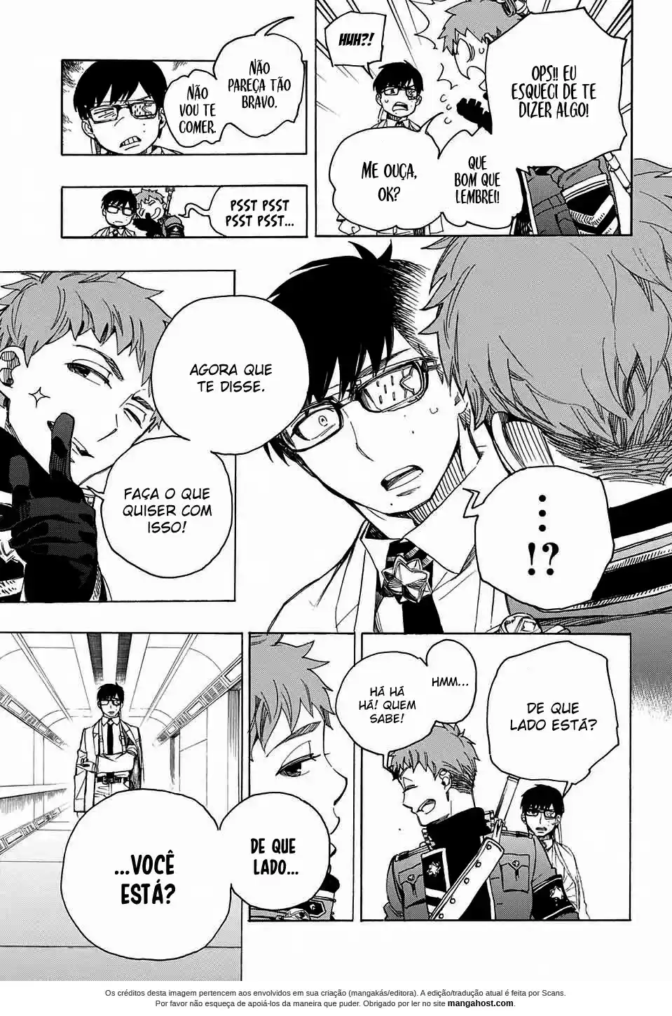Read Blue Exorcist pt Manga Online