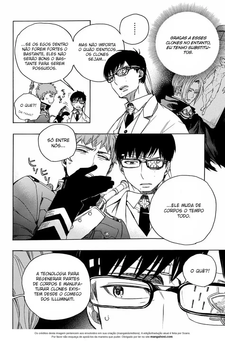 Read Blue Exorcist pt Manga Online