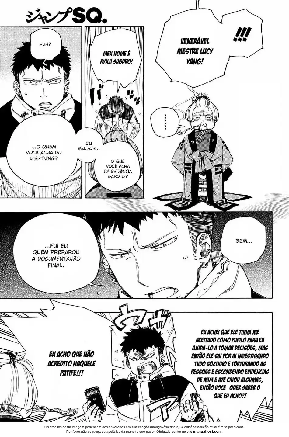 Read Blue Exorcist pt Manga Online