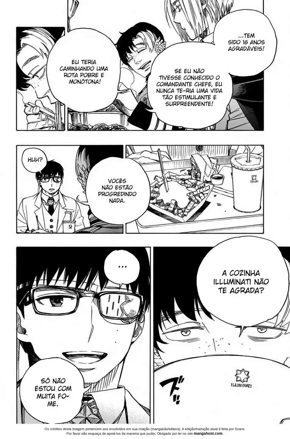 Read Blue Exorcist pt Manga Online
