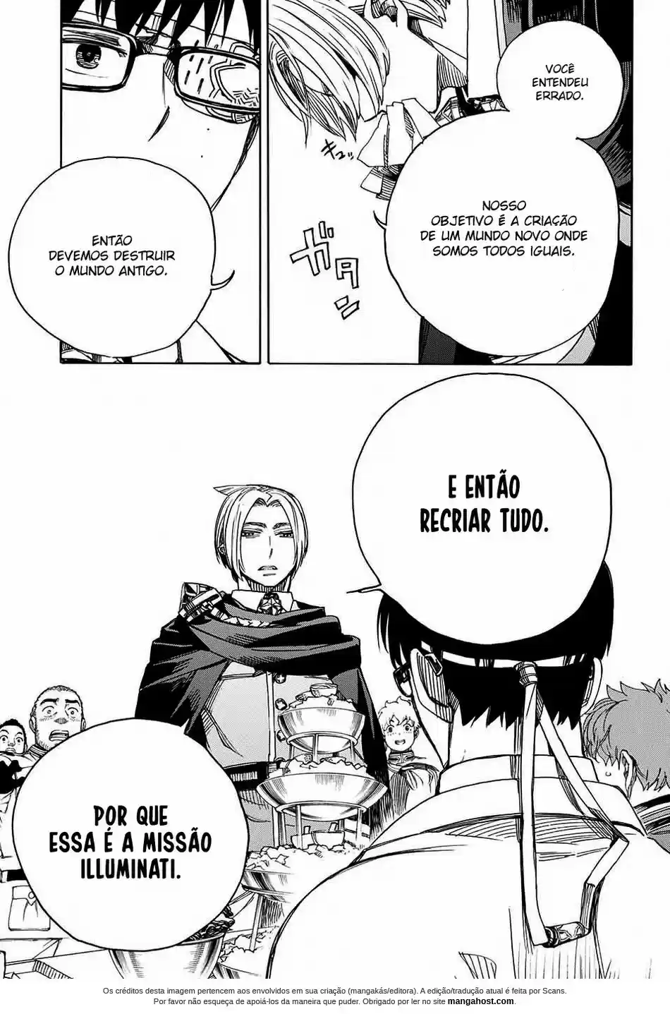 Read Blue Exorcist pt Manga Online