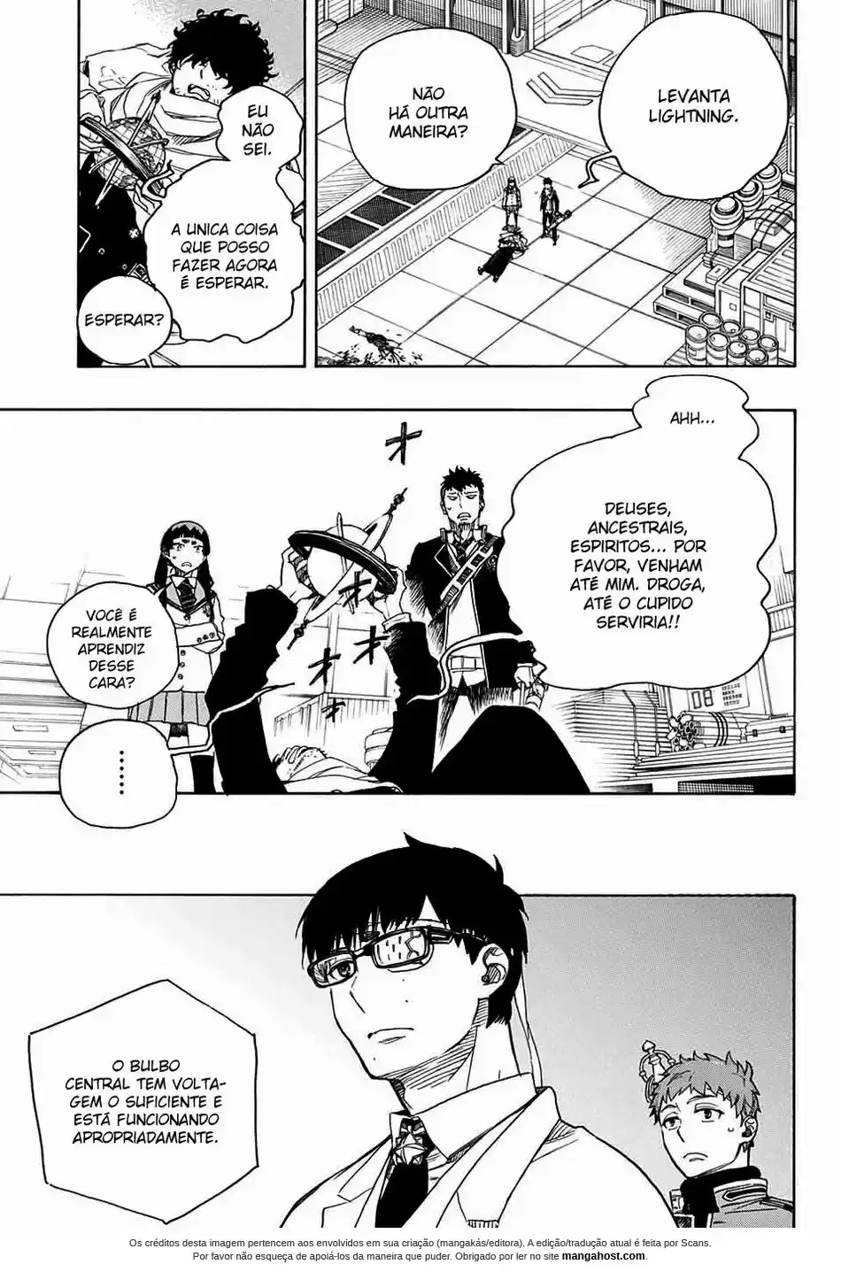 Read Blue Exorcist pt Manga Online