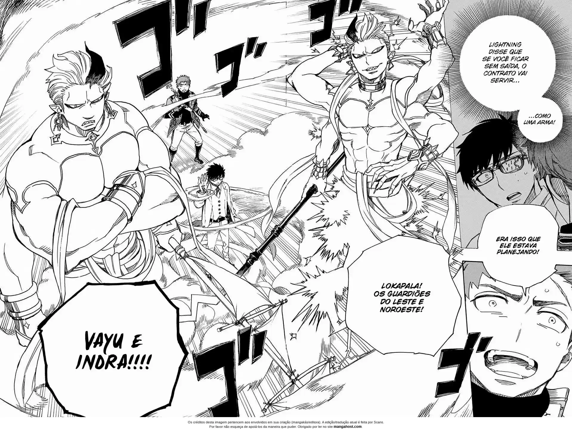 Read Blue Exorcist pt Manga Online