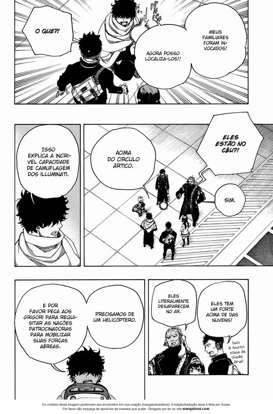 Read Blue Exorcist pt Manga Online