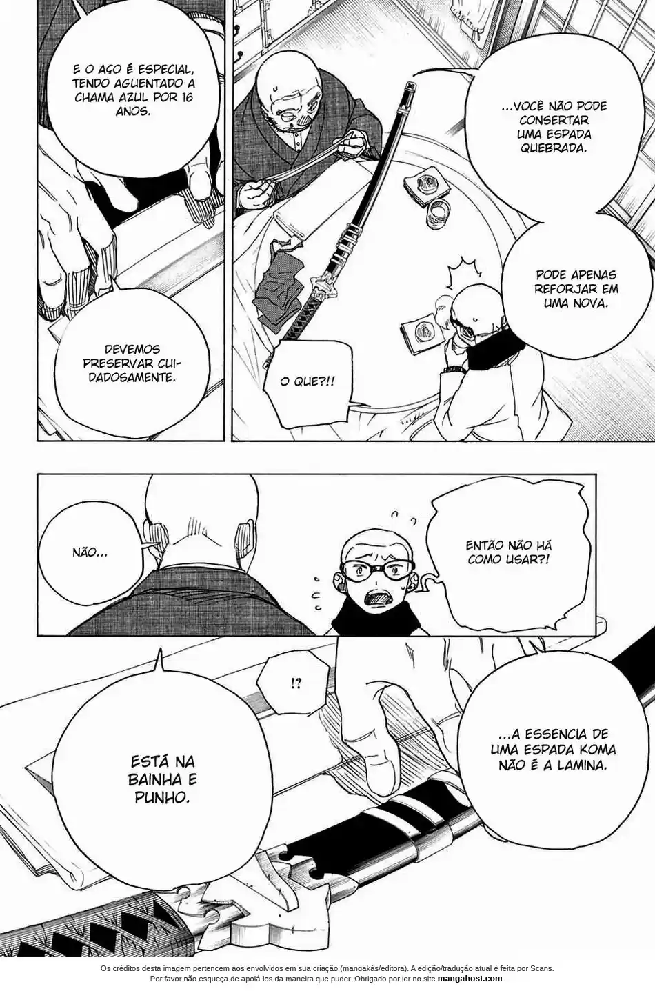 Read Blue Exorcist pt Manga Online