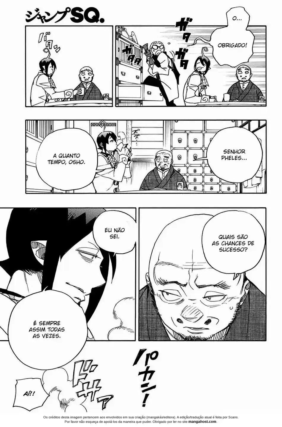 Read Blue Exorcist pt Manga Online