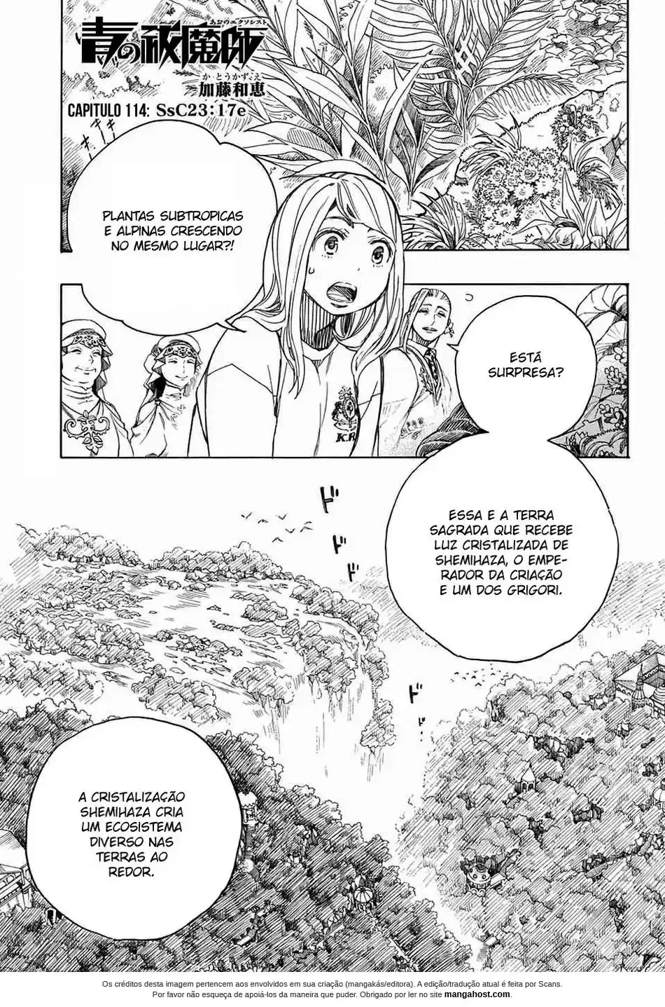 Read Blue Exorcist pt Manga Online