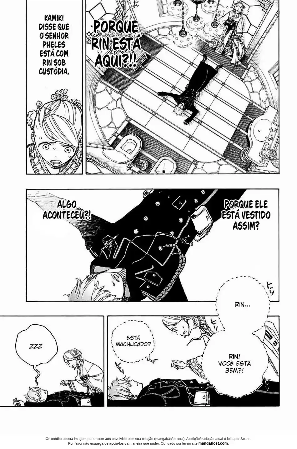 Read Blue Exorcist pt Manga Online