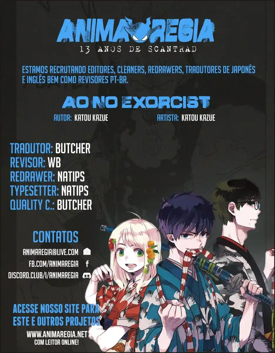Read Blue Exorcist pt Manga Online