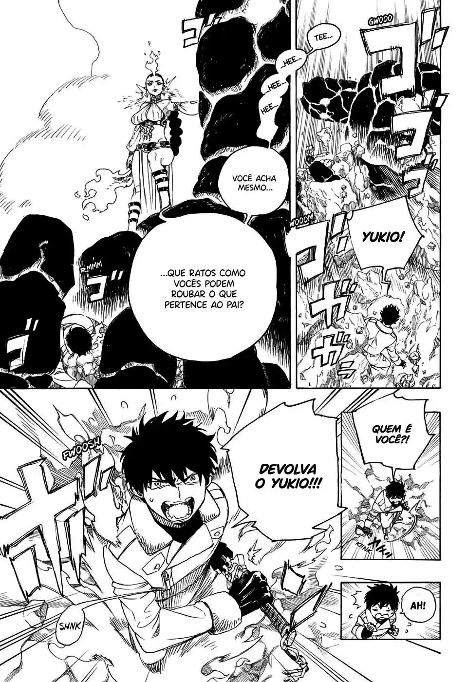 Read Blue Exorcist pt Manga Online