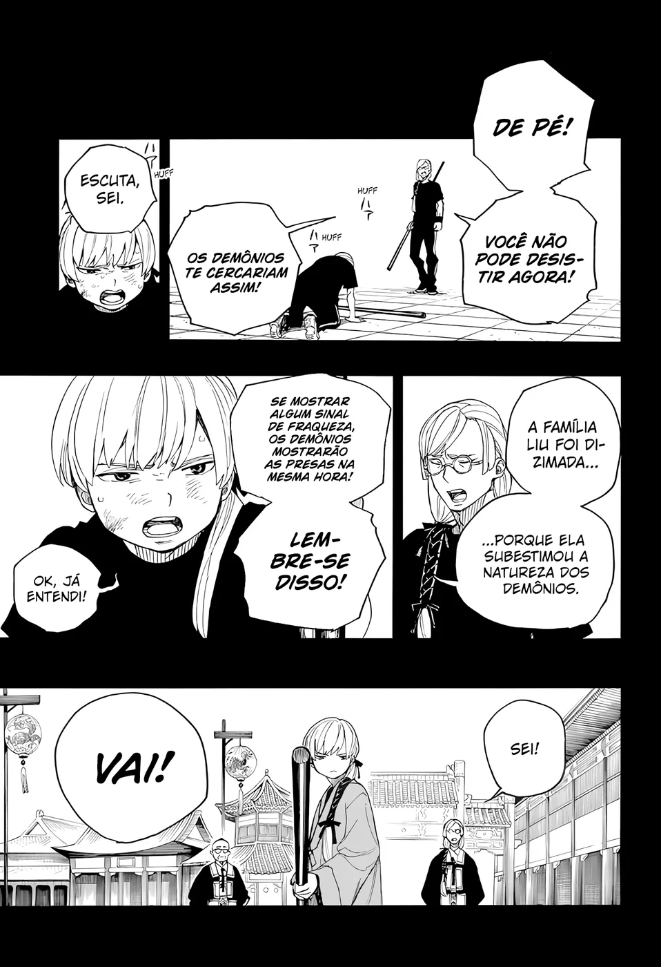 Read Blue Exorcist pt Manga Online