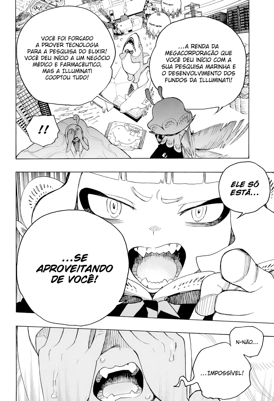 Read Blue Exorcist pt Manga Online