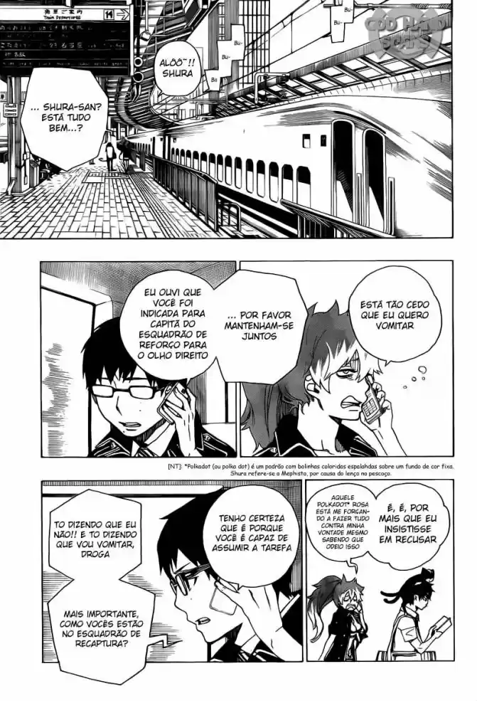 Read Blue Exorcist pt Manga Online