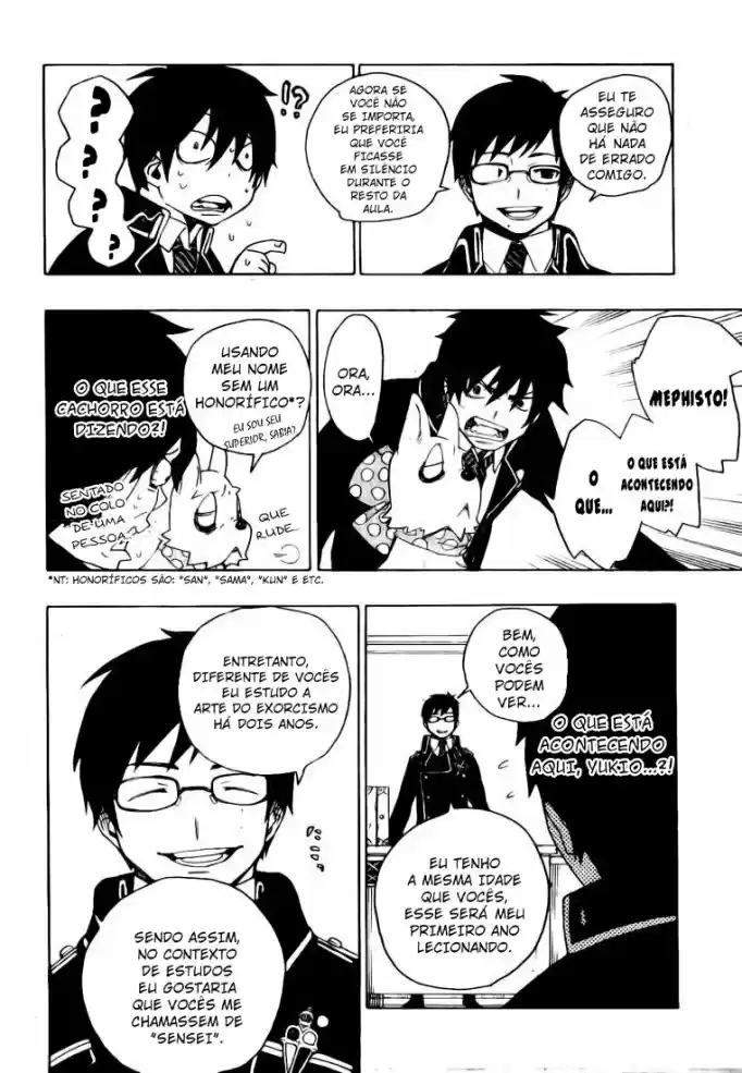 Read Blue Exorcist pt Manga Online