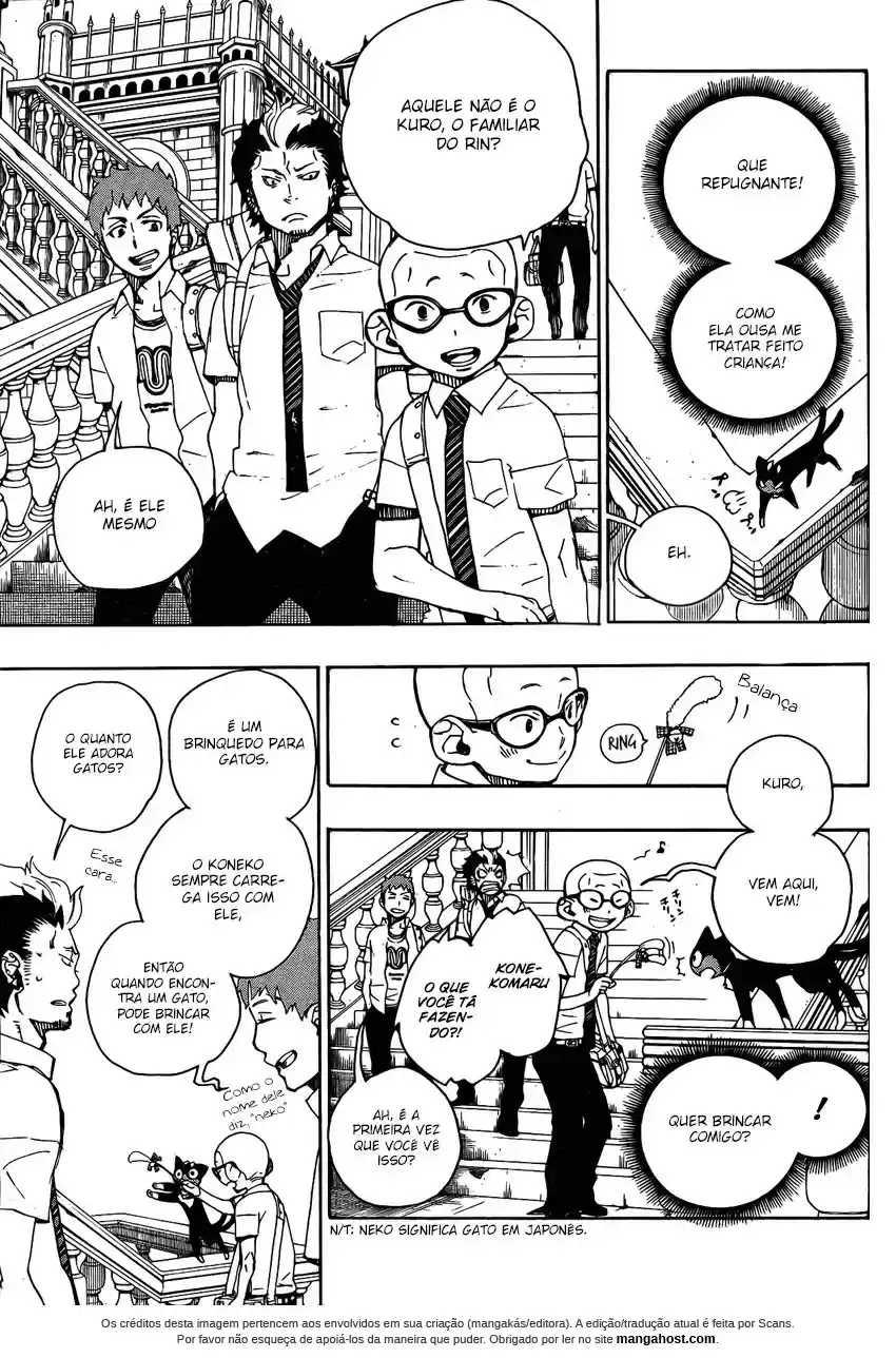 Read Blue Exorcist pt Manga Online