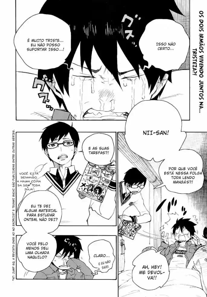 Read Blue Exorcist pt Manga Online